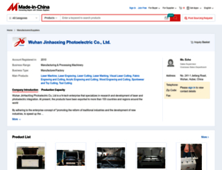 jhlaser.en.made-in-china.com screenshot