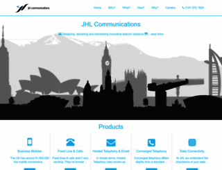 jhlcomms.com screenshot