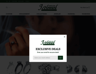 jhowardjewelers.com screenshot