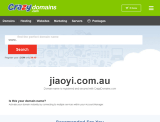 jiaoyi.com.au screenshot