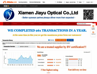 jiayuoptics.en.alibaba.com screenshot