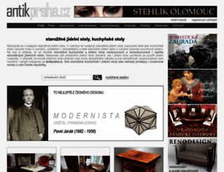 jidelni-stoly.antikpraha.cz screenshot