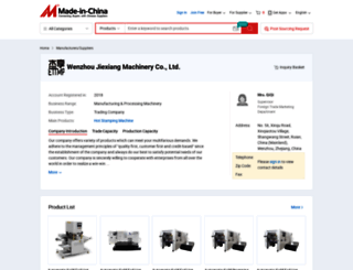 jiexiangmachine.en.made-in-china.com screenshot