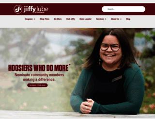 jiffylubeindiana.com screenshot