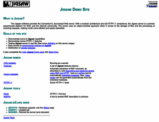 jigsaw.w3.org screenshot