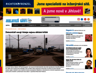 jihlavske-listy.cz screenshot