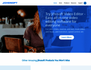 jihosoft.com screenshot