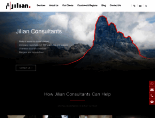 jilianconsultants.com screenshot
