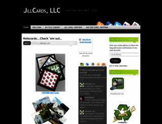 jillcards.wordpress.com screenshot