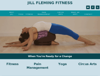 jillflemingfitness.com screenshot