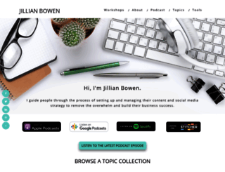 jillianbowen.com screenshot