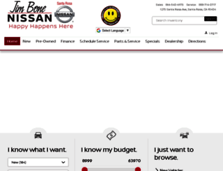 jimbonenissan.com screenshot