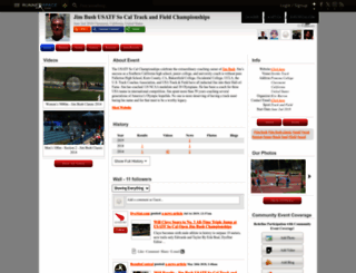 jimbush.runnerspace.com screenshot