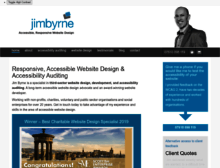 jimbyrne.co.uk screenshot