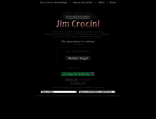 jimcrocini.com screenshot