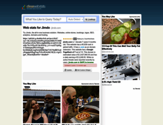 jimdo.com.clearwebstats.com screenshot