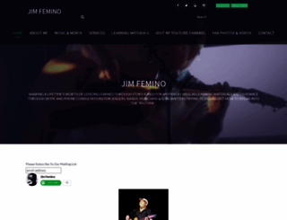 jimfemino.com screenshot
