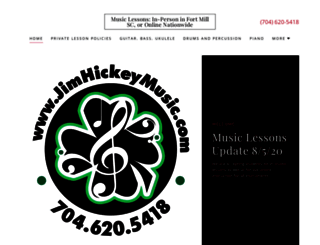 jimhickeymusic.com screenshot