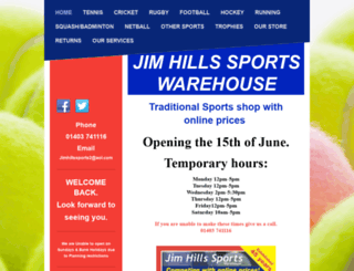 jimhillssports.co.uk screenshot
