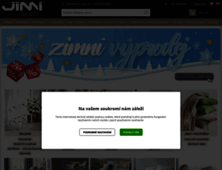 jimitextil.cz screenshot