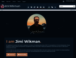 jimiwikman.com screenshot