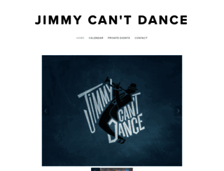 jimmycantdance.com screenshot
