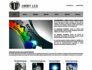 jimmylea.com screenshot