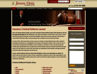 jimmyortizlaw.com screenshot