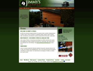 jimmys-cypress.com screenshot