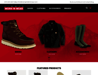 jimmysworknwear.com screenshot