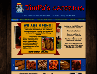 jimpascatering.com screenshot
