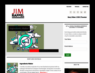 jimraffel.com screenshot