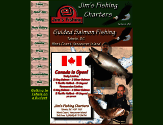 jimsfishing.com screenshot
