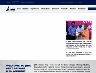 jimssouthdelhi.com screenshot