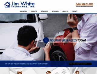 jimwhiteinsuranceagency.com screenshot