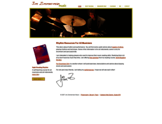 jimzimmermanmusic.com screenshot