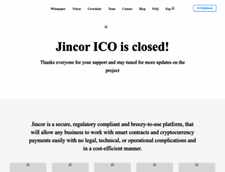 jincor.com screenshot