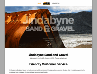 jindabynesandgravel.com.au screenshot