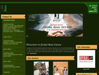 jindalrealestates.com screenshot
