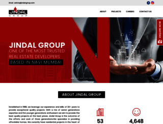 jindalsgroup.com screenshot