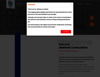 jineshwarconstructions.com screenshot