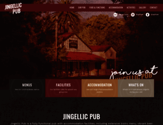 jingellicpub.com.au screenshot