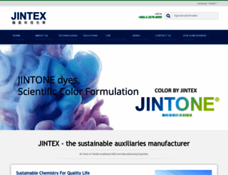 jintex-chemical.com screenshot