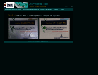 jintropinhgh.com screenshot