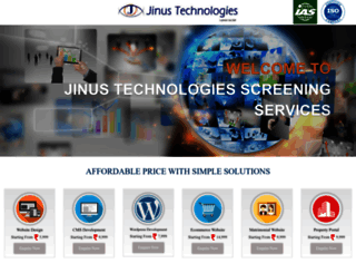 jinus.co.in screenshot