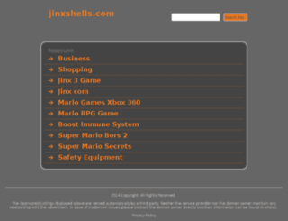 jinxshells.com screenshot