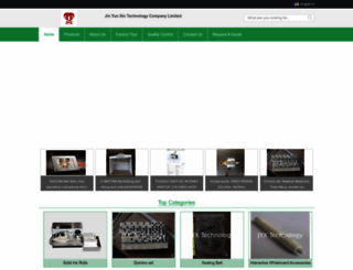 jinyunxincompanylimited.com screenshot