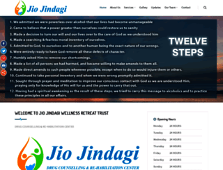 jiojindagirehabilitation.com screenshot