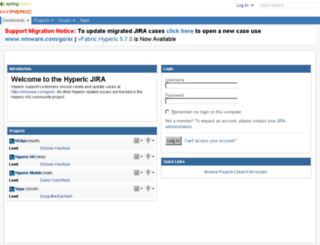 jira.hyperic.com screenshot