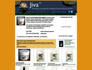 jivasupplements.org screenshot